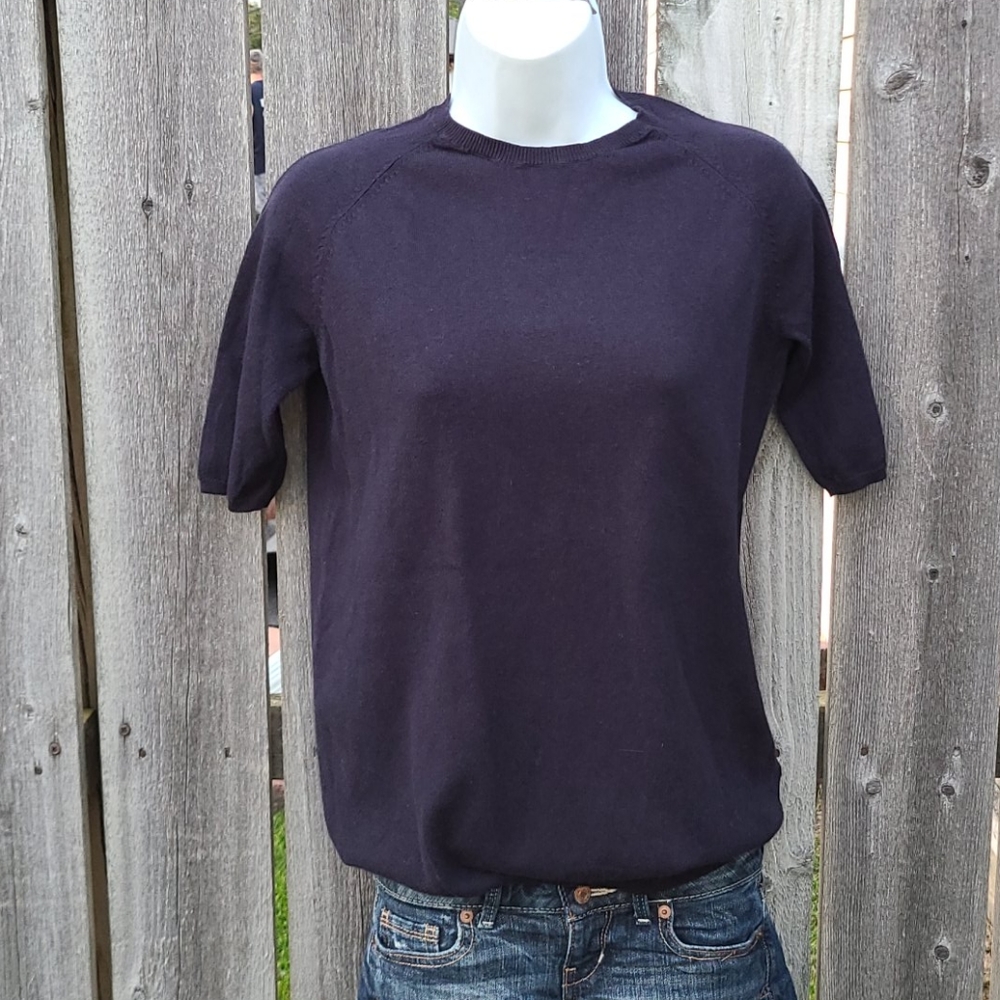 Classic Navy Sweater by Zara